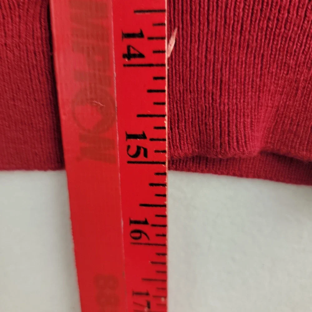 The Children's Place Kids Red Argyle V-Neck Long Sleeve Knit Sweater 3T